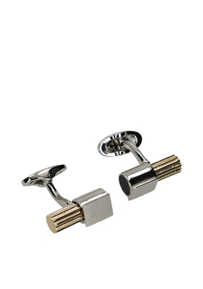 Salvatore Ferragamo Gray Brass Cuffling