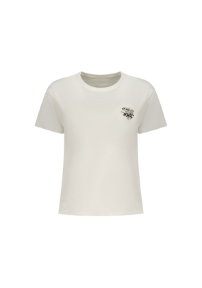 Pepe Jeans White Cotton Women T-Shirt - XS