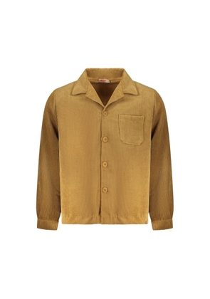 Rifle Marrone Polyester Men's Shirt - M