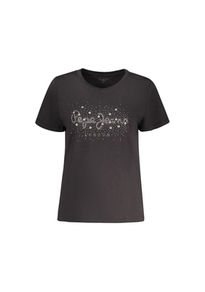 Pepe Jeans Black Cotton Sportswear - XS