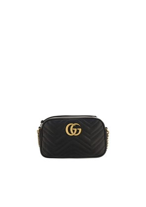 Gucci Black Calf Leather Bos Taurus Shoulder Bag