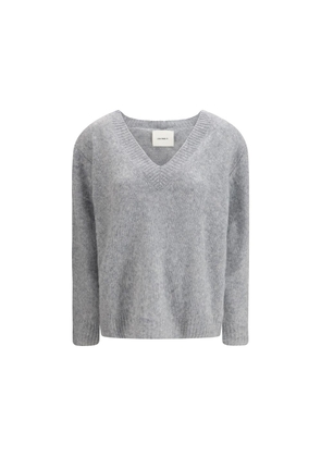 Lisa Yang Gray Cashmere Sweatshirt - 0/XS