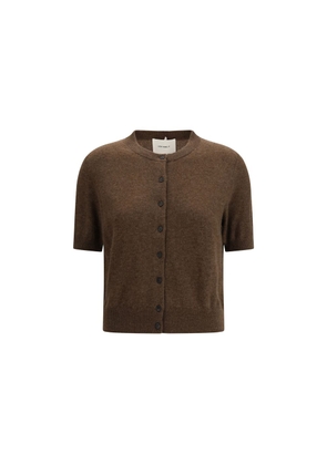 Lisa Yang Brown Cashmere Cardigan - 1