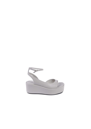 Calvin Klein Beige Leather Platform Sandals - 37