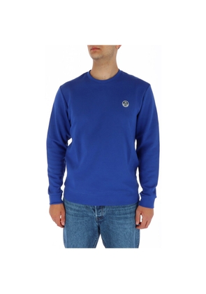 North Sails Blue Cotton Sweatshirt - 2XL