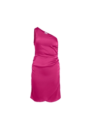 Vila Clothes Fuchsia Polyester Casual Dress - 36