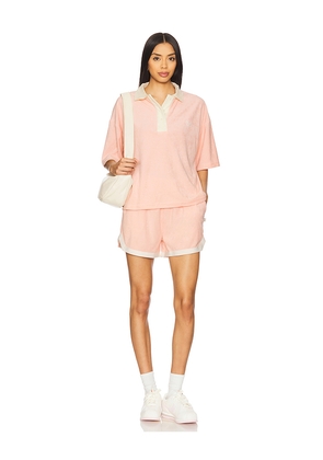 Araminta James Marseille Terry Set in Blush. Size XL. Also in XS.