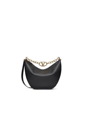 Valentino Garavani Black Calfskin Shoulder Bag