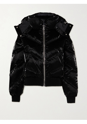 Cordova - The Niseko Hooded Quilted Down Ski Jacket - Black - x small,small,medium,large