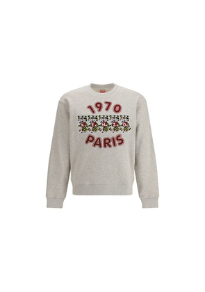 Kenzo Gray Cotton Sweatshirt - L