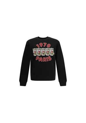 Kenzo Black Cotton Sweatshirt - L