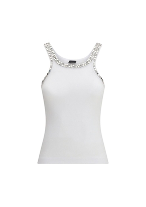 PINKO White Cotton Top - M