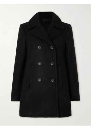 Nili Lotan - Cash Double-breasted Wool Coat - Black - x small,small,medium,large
