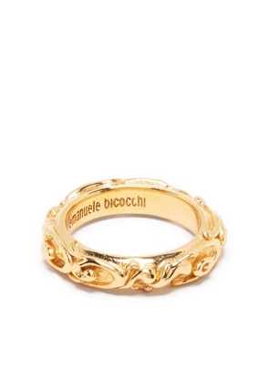 Emanuele Bicocchi Gold Arabesque band ring