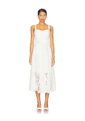 Cara Cara Calypso Dress in White. Size 6. Also in 8.