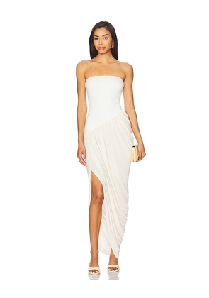 Camila Coelho Hayes Midi Dress in Ivory. Size L. Also in S, XS, XXS.