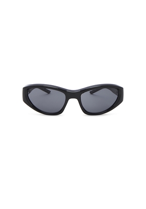 AIRE x Von Dutch Blackout Sunglasses in Black.