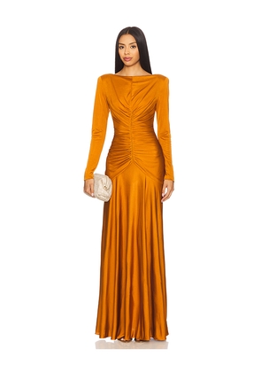 ET OCHS Thea Gown in Orange. Size 4. Also in 6.