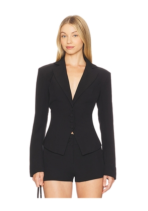 ALL THE WAYS Johanne Blazer in Black. Size M. Also in L, S, XL, XS, XXS.