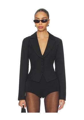 ALL THE WAYS Eliana Blazer in Black. Size M. Also in XXS.
