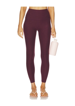 Beyond Yoga Spacedye Caught in The Midi High Waisted Legging in Purple. Size L. Also in XL.