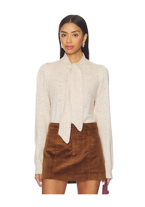 ASTR the Label Ovalia Sweater in Neutral. Size L. Also in XL.