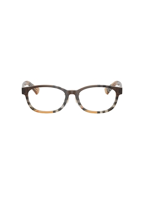 Burberry Rectangular Eyeglasses in Brown.