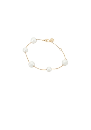 BaubleBar Madeline Bracelet in Ivory.