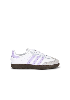 adidas Originals Toddler Samba Og Sneaker in White. Size 8. Also in 9.