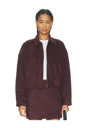 ASTR the Label x REVOLVE Sorine Jacket in Purple. Size L. Also in S, XL.