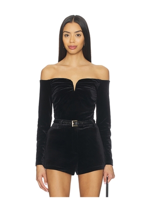 ASTR the Label Salem Top in Black. Size L. Also in S, XL.