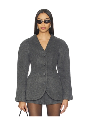 ASTR the Label Ada Jacket in Grey. Size L. Also in M, S, XS.