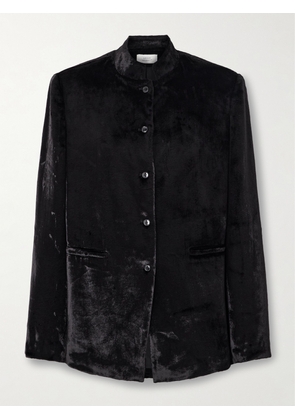 Loulou de Saison - Lara Velvet Jacket - Black - x small,small,medium,large,x large