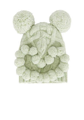 AKNVAS Millie Knit Hat in Mint.