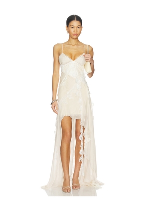 Aniye Records Doris Slip Dress in Cream. Size M. Also in XS.