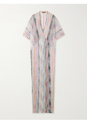 Missoni - Striped Crochet-knit Coverup - Multi - small,medium,large