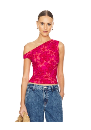 Free People x REVOLVE Shea Top in Fuchsia. Size S. Also in L, XL.