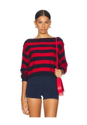 Free People x We The Free Into The Blue Pullover in Red. Size S. Also in XS.