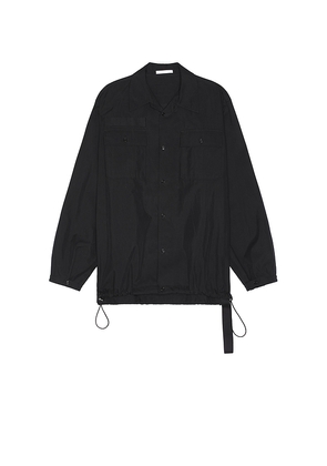 Helmut Lang Uniform Shirt in Black. Size M. Also in S.