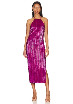 House of Harlow 1960 x REVOLVE Frederick Dress in Fuchsia. Size L. Also in M, S.