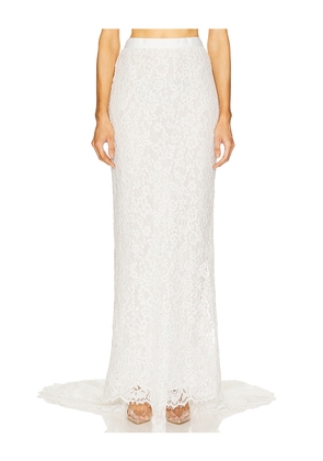 Helsa The Forever Audrey Skirt in White. Size L. Also in XXS.