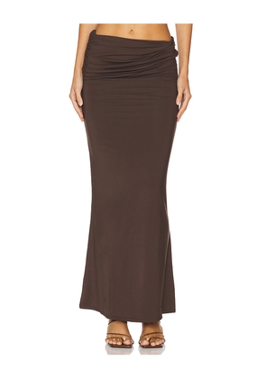 House of Harlow 1960 x REVOLVE Whittney Maxi Skirt in Brown. Size XS. Also in XL.