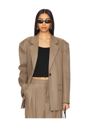 Gestuz Cacia Blazer in Beige. Size 38. Also in 40.