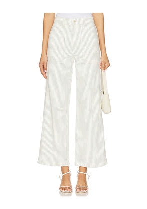 Favorite Daughter The Mischa Utility Jeans in White. Size 28. Also in 30, 31.