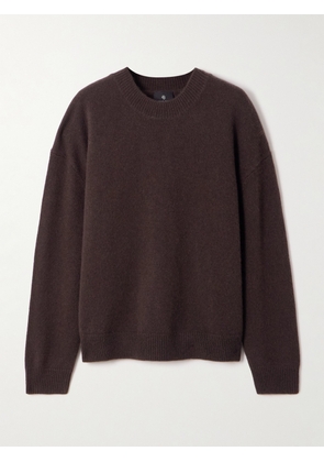 Anine Bing - Lee Cashmere Sweater - Brown - x small,small,medium,large