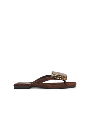 Jeffrey Campbell Tyla Sandal in Brown. Size 6.5. Also in 7.5.