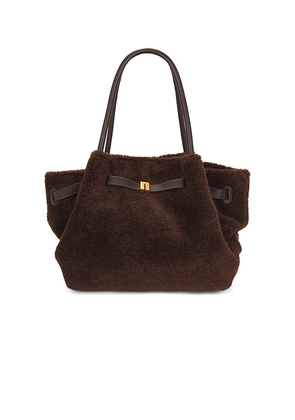 JW PEI Hana Medium Tote Bag in Brown.