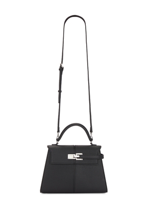 JW PEI Elise Large Top Handle Bag in Black.