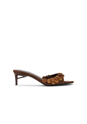 Jeffrey Campbell Cocoa Sandal in Brown. Size 10. Also in 6, 6.5, 7, 7.5, 8, 8.5, 9, 9.5.