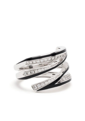 Stephen Webster 18kt white gold Vertigo Infinity diamond ring - Silver